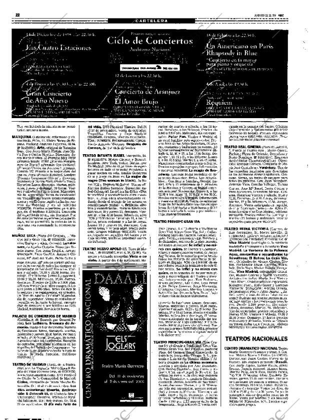 ABC MADRID 11-11-1999 página 126