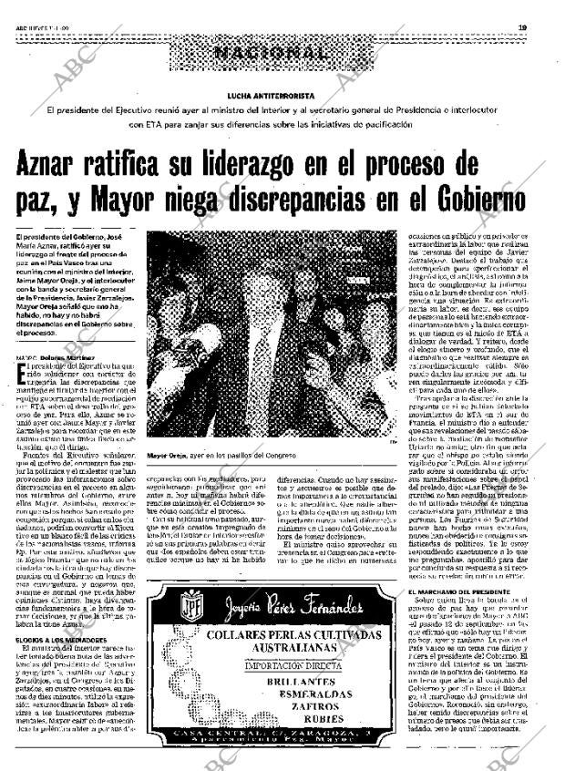 ABC MADRID 11-11-1999 página 19