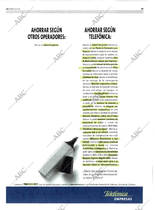 ABC MADRID 11-11-1999 página 37