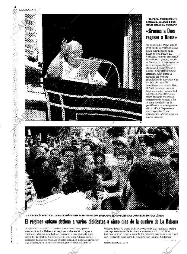 ABC MADRID 11-11-1999 página 4