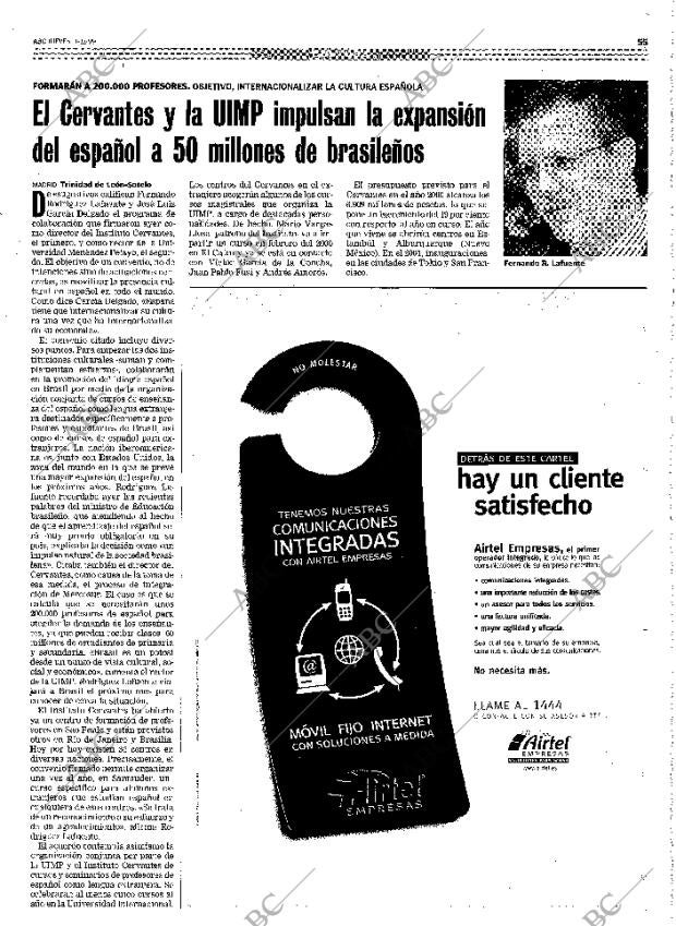 ABC MADRID 11-11-1999 página 55