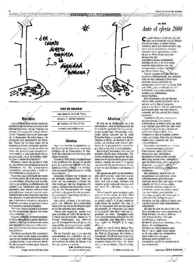 ABC MADRID 13-11-1999 página 100