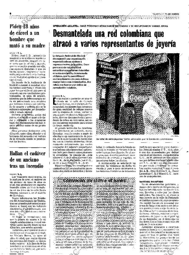 ABC MADRID 13-11-1999 página 104