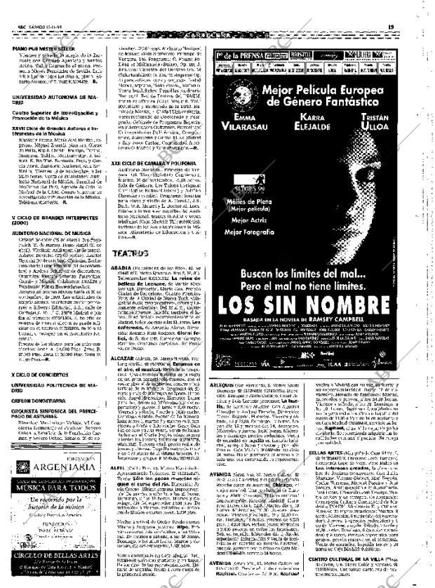 ABC MADRID 13-11-1999 página 115