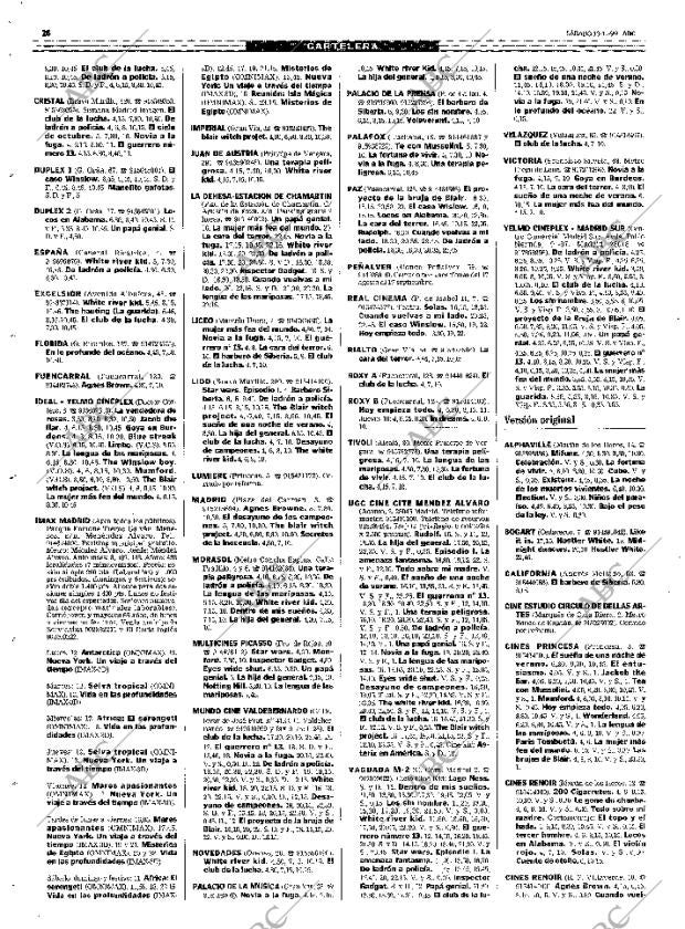 ABC MADRID 13-11-1999 página 122