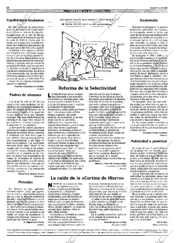 ABC MADRID 13-11-1999 página 22