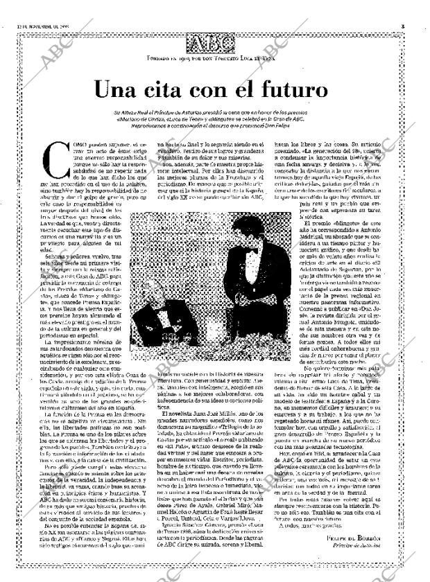 ABC MADRID 13-11-1999 página 3