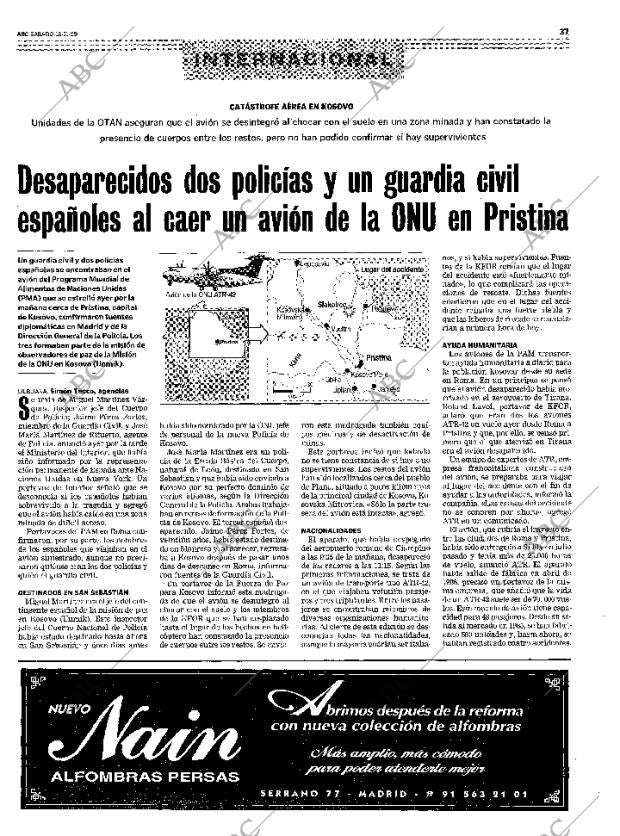 ABC MADRID 13-11-1999 página 37