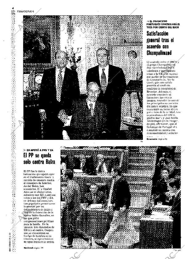 ABC MADRID 13-11-1999 página 4