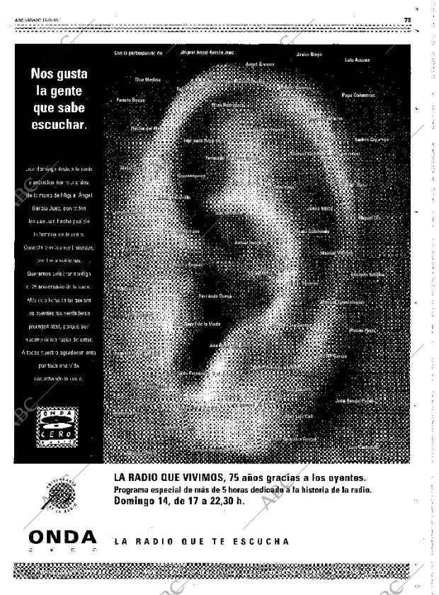 ABC MADRID 13-11-1999 página 75