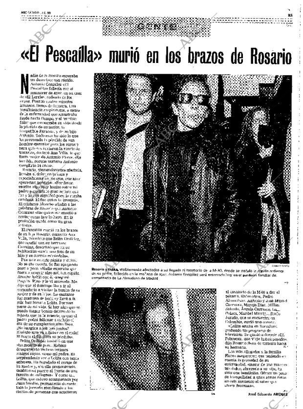 ABC MADRID 13-11-1999 página 85