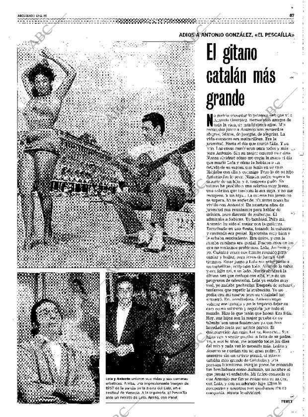 ABC MADRID 13-11-1999 página 87