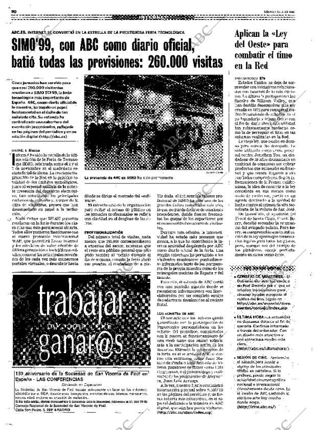 ABC MADRID 13-11-1999 página 90