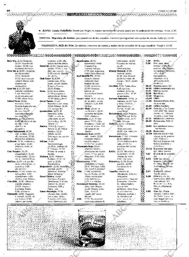 ABC MADRID 13-11-1999 página 94