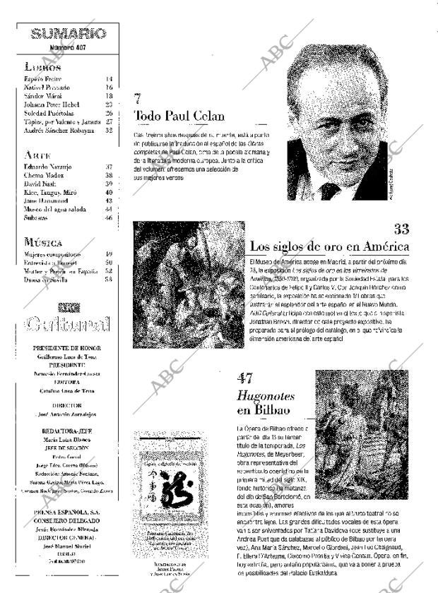 CULTURAL MADRID 13-11-1999 página 3