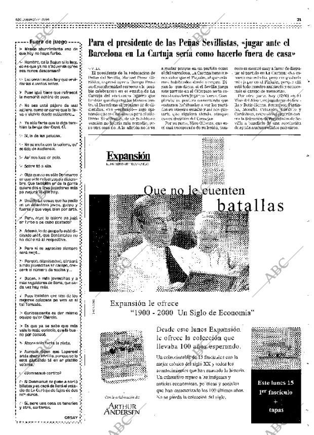 ABC SEVILLA 14-11-1999 página 133