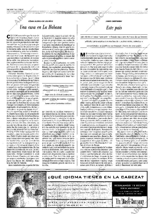 ABC SEVILLA 14-11-1999 página 17