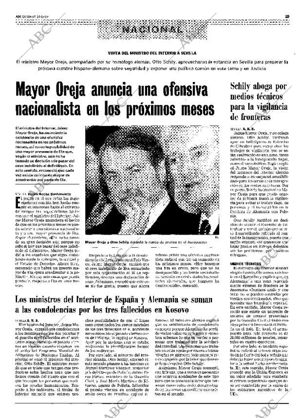 ABC SEVILLA 14-11-1999 página 19