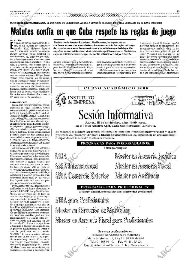 ABC SEVILLA 14-11-1999 página 33