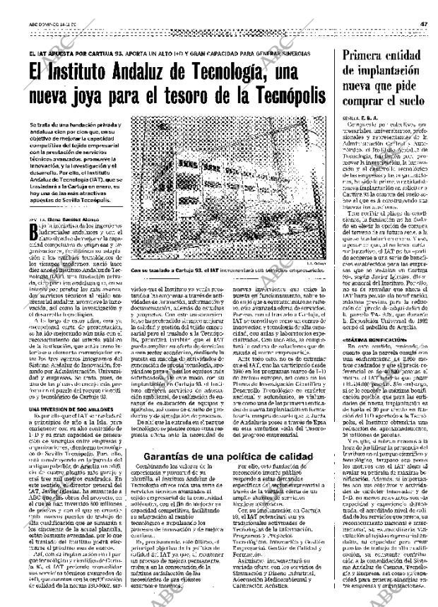 ABC SEVILLA 14-11-1999 página 47