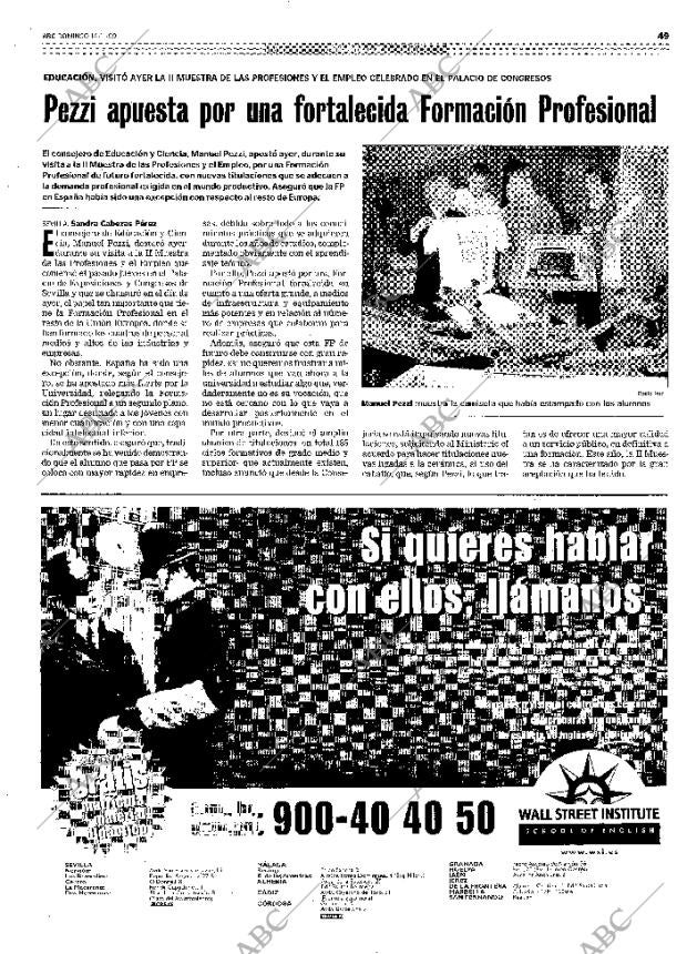 ABC SEVILLA 14-11-1999 página 49