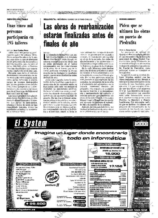 ABC SEVILLA 14-11-1999 página 61