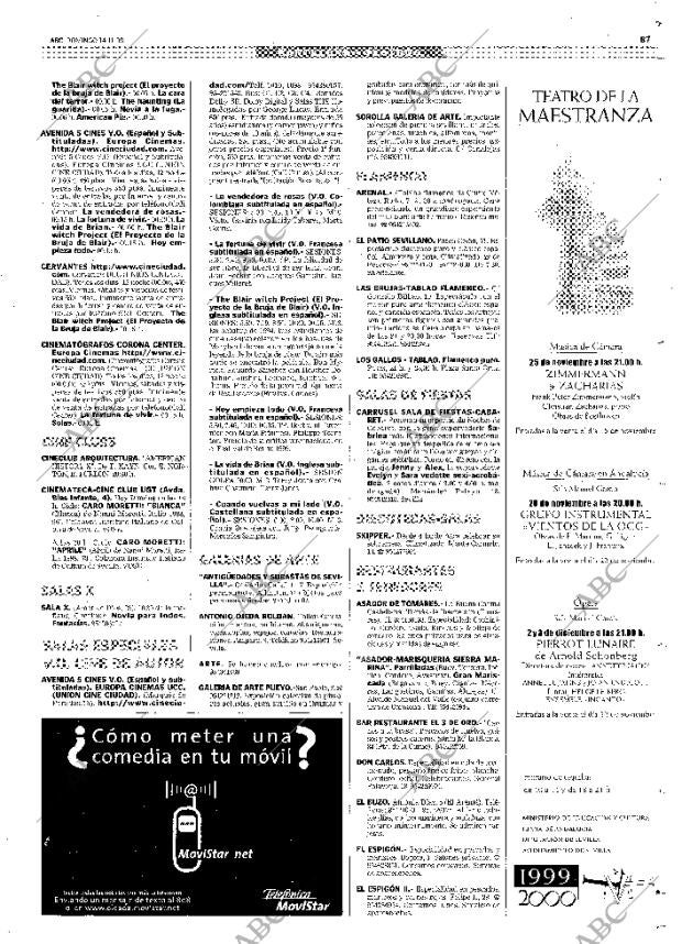 ABC SEVILLA 14-11-1999 página 87