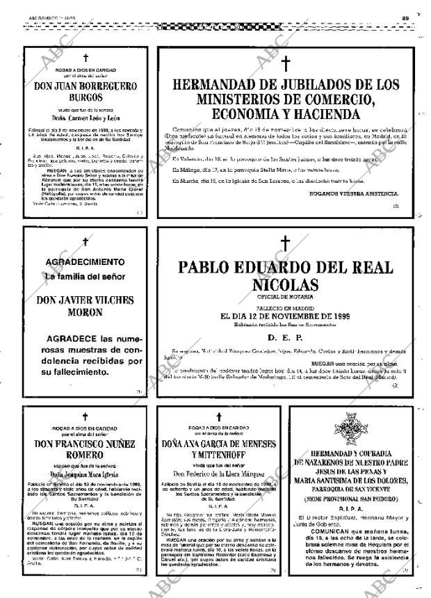 ABC SEVILLA 14-11-1999 página 89