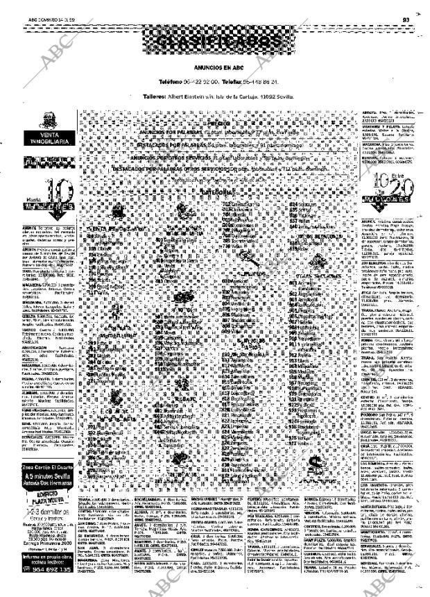 ABC SEVILLA 14-11-1999 página 93