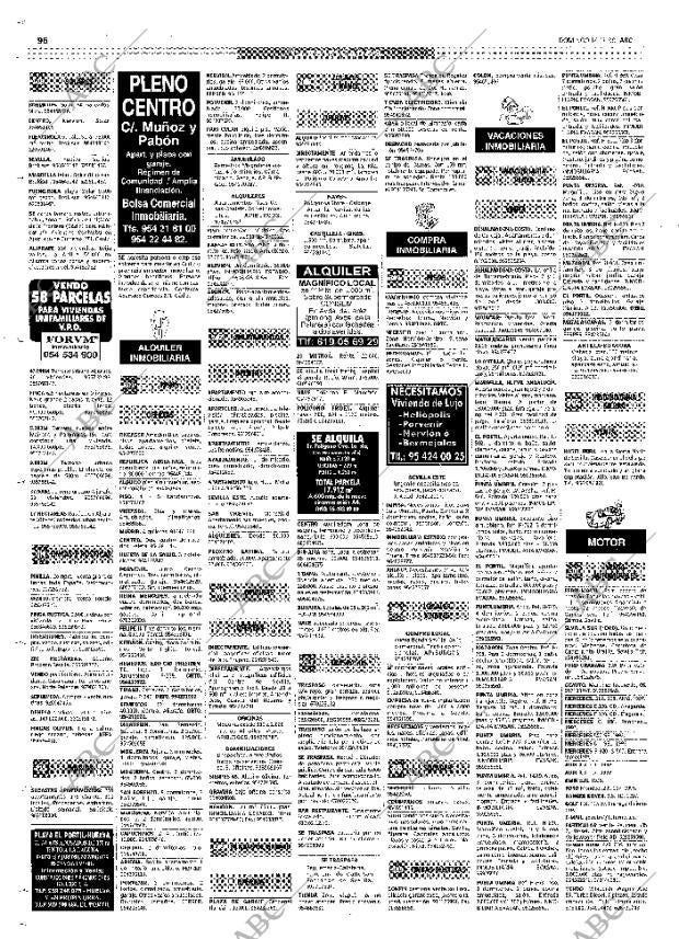 ABC SEVILLA 14-11-1999 página 96