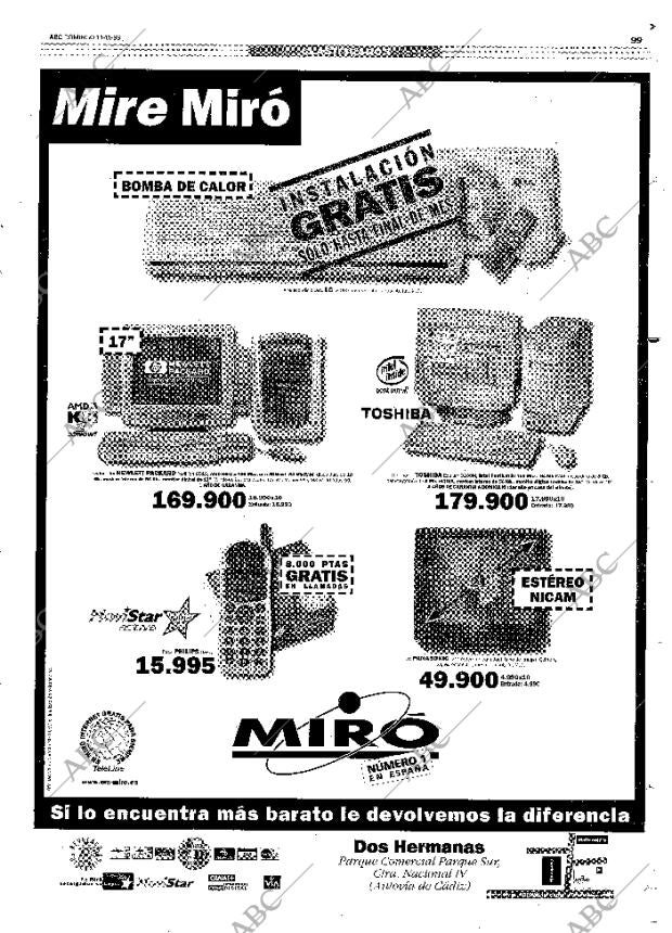 ABC SEVILLA 14-11-1999 página 99