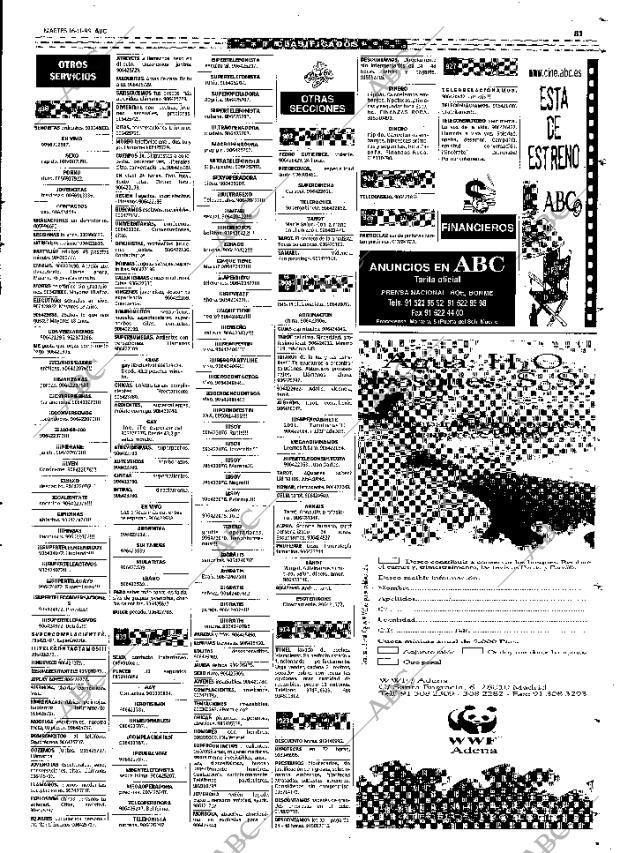 ABC MADRID 16-11-1999 página 81