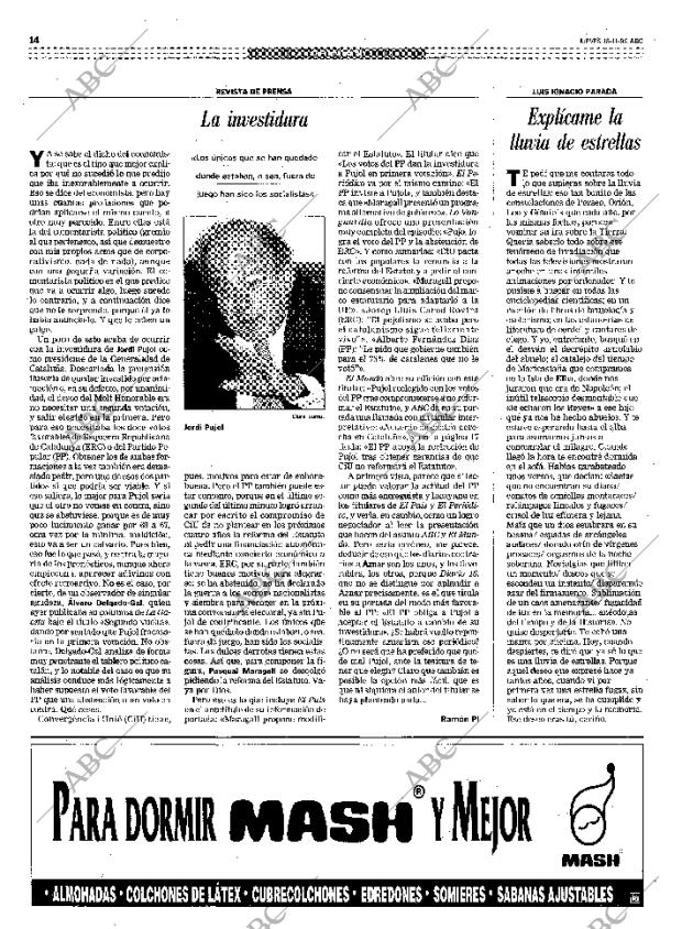 ABC MADRID 18-11-1999 página 14