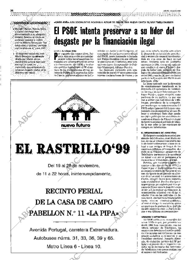 ABC MADRID 18-11-1999 página 26