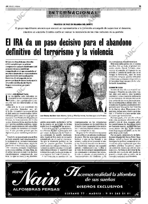 ABC MADRID 18-11-1999 página 31