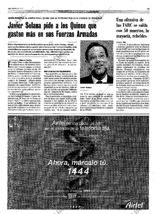ABC MADRID 18-11-1999 página 41