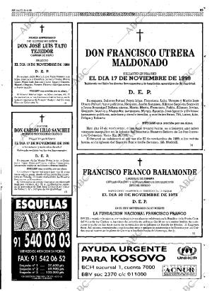 ABC MADRID 18-11-1999 página 85