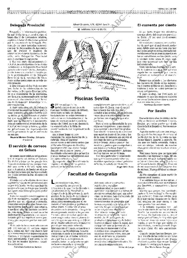 ABC SEVILLA 19-11-1999 página 12