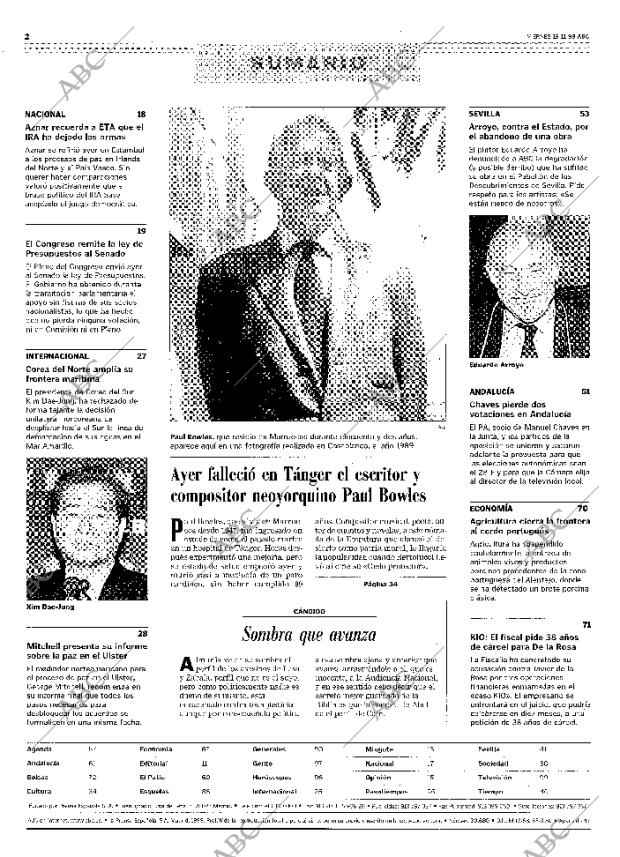 ABC SEVILLA 19-11-1999 página 2