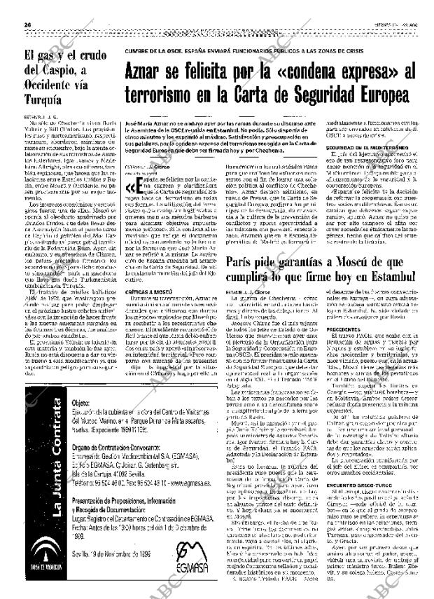 ABC SEVILLA 19-11-1999 página 26