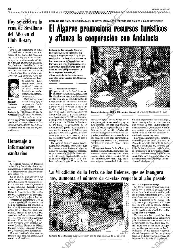 ABC SEVILLA 19-11-1999 página 46
