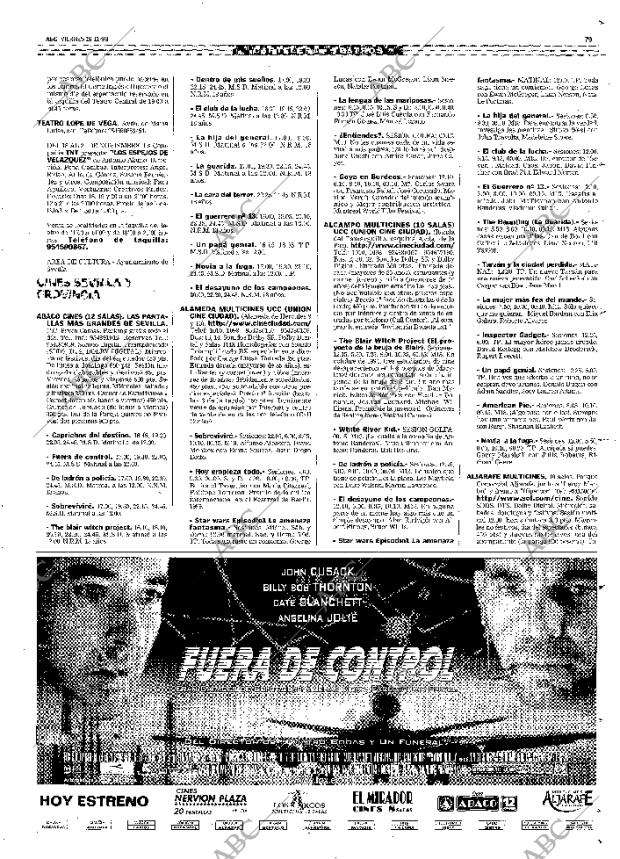 ABC SEVILLA 19-11-1999 página 79