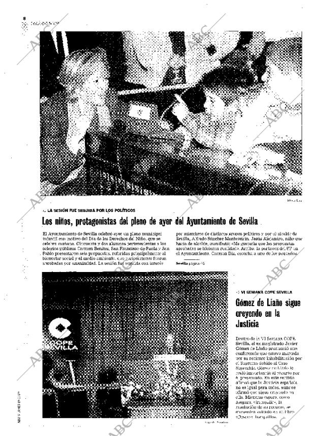 ABC SEVILLA 19-11-1999 página 8