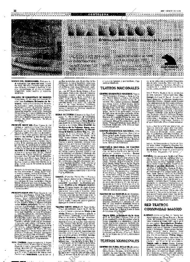 ABC MADRID 20-11-1999 página 110
