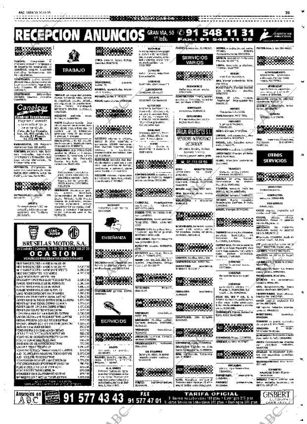 ABC MADRID 20-11-1999 página 123
