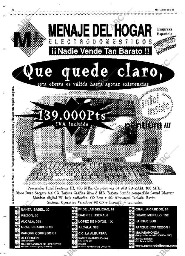 ABC MADRID 20-11-1999 página 126