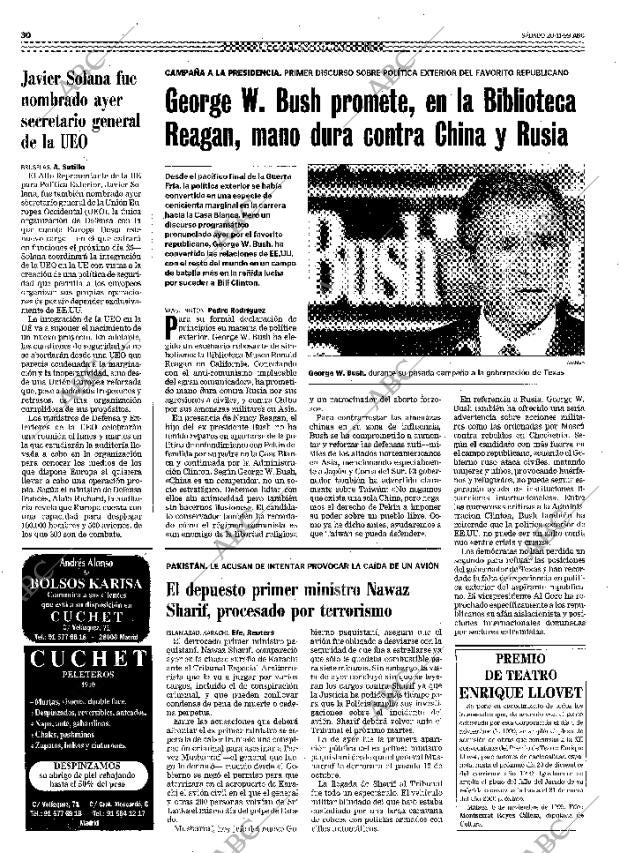 ABC MADRID 20-11-1999 página 30