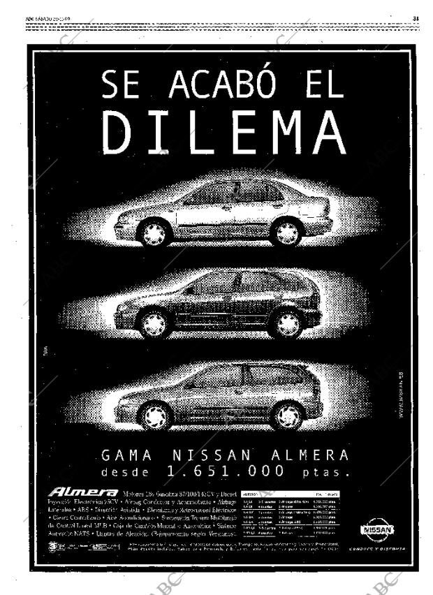 ABC MADRID 20-11-1999 página 31