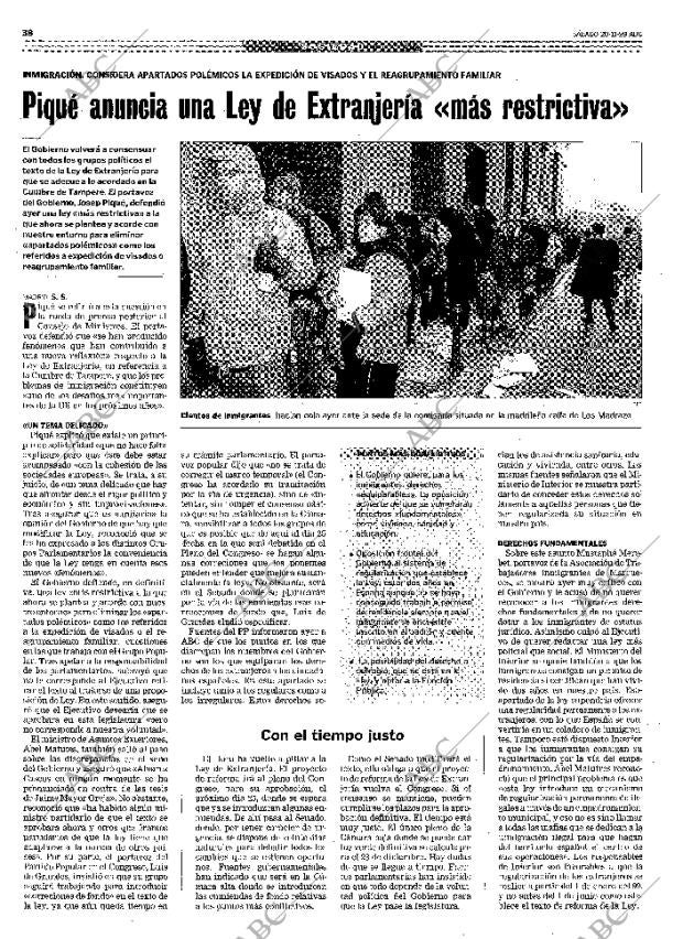 ABC MADRID 20-11-1999 página 38