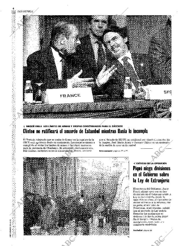 ABC MADRID 20-11-1999 página 4